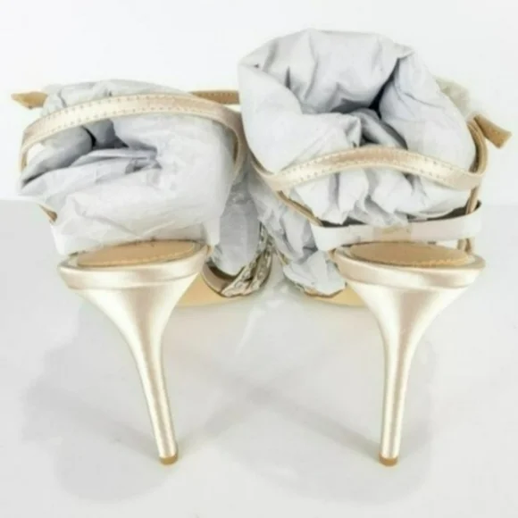 Jewel by Badgley Mischka Marimba Satin Sandal - Picture 6 of 7